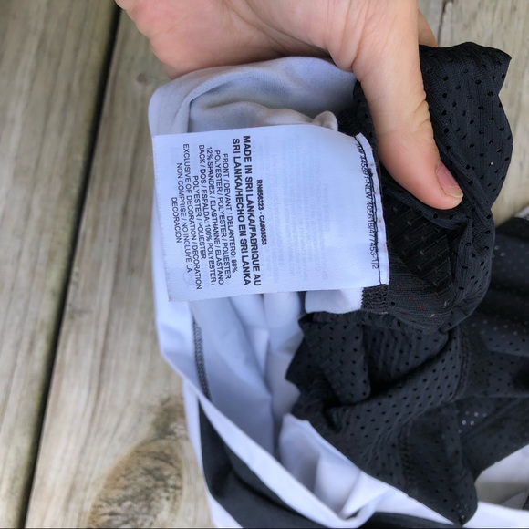 Nike White & Black Racerback Tank Top - Picture 4 of 8